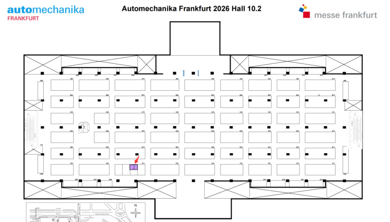 Our booth location